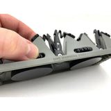 V NIVES 3V Sharpening System - Adjustable 30 and 40 Degree Angles, Bench-Top Mounting, Suction Cup Base by V NIVES