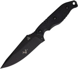 V NIVES Trailblazer Fixed Blade Black VFB25GPBBK by V NIVES