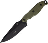 V NIVES Trailblazer Fixed Blade Green VFB25GPBGR by V NIVES