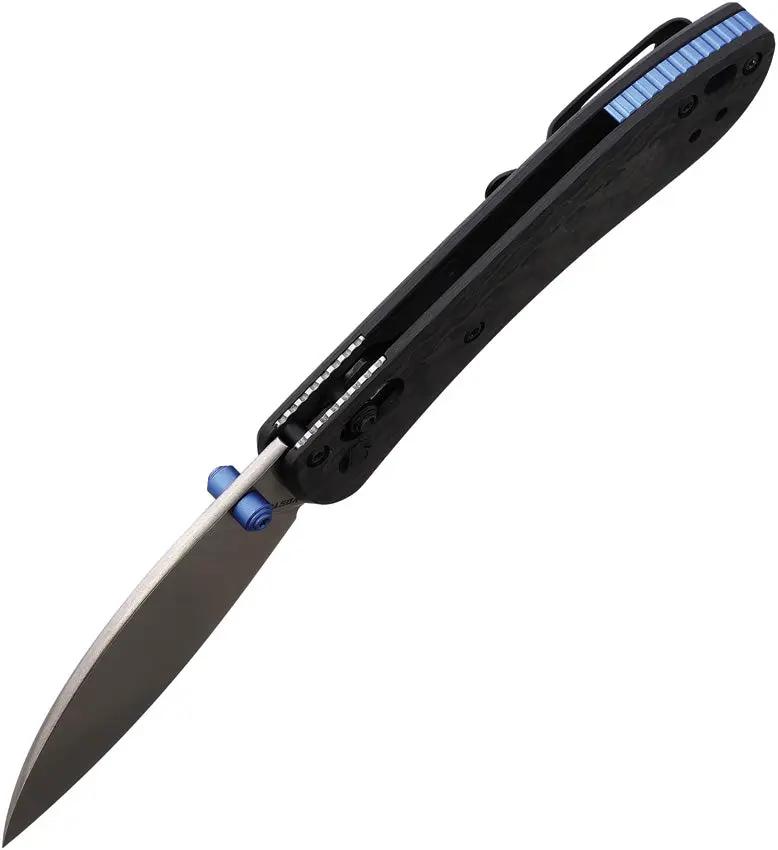 Vosteed Mini Nightshade Crossbar Lock Folding Knife - S35VN Blade With Carbon Fiber Handle by Vosteed