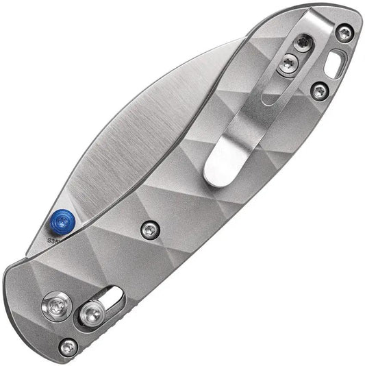 Vosteed Mini Nightshade Crossbar Lock Folding Knife A0217 - Satin S35VN Blade Titanium Handle by Vosteed