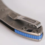 Vosteed Mini Nightshade Crossbar Lock Folding Knife A0217 - Satin S35VN Blade Titanium Handle by Vosteed