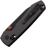Vosteed Raccoon Crossbar Lock Carbon Fiber EDC Knife - Nitro V Blade With Premium Handle by Vosteed