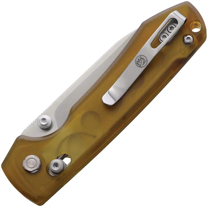 Vosteed Raccoon Crossbar Lock Folding Knife - Slim EDC Design With Satin Nitro V Blade by Vosteed