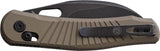 Vosteed Morel Crossbar Lock Knife - Slim 3 Inch Bohler N690 Blade For EDC Enthusiasts by Vosteed