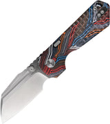 Vosteed Hedgehog Top Linerlock Magpie A1307 by Vosteed