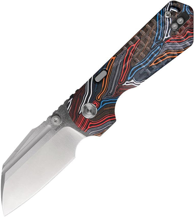 Vosteed Hedgehog Top Linerlock Magpie A1307 by Vosteed