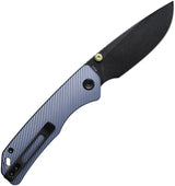 Vosteed Marten Top Linerlock Purple Aluminum Handle 154CM Drop Point EDC Knife - Premium Everyday Carry by Vosteed