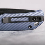 Vosteed Marten Top Linerlock Purple Aluminum Handle 154CM Drop Point EDC Knife - Premium Everyday Carry by Vosteed