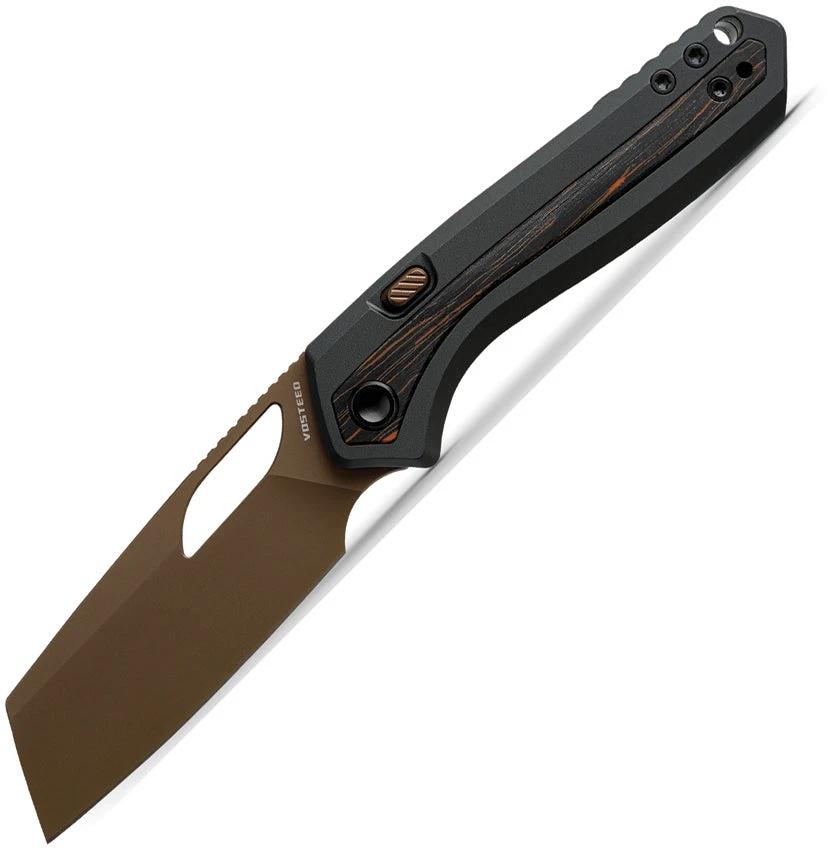 Vosteed Kroc Top Linerlock Black A1802 by Vosteed