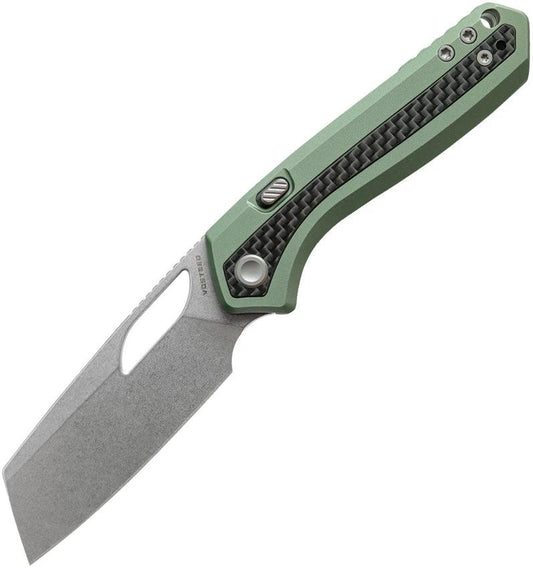 Vosteed Kroc Top Linerlock Green A1803 by Vosteed