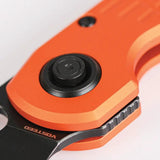 Vosteed Ankylo Vanchor Lock Orange Folding Knife - Premium Elmax Blade For EDC Enthusiasts by Vosteed
