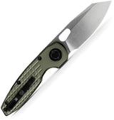Vosteed Ankylo Vanchor Lock Knife With Elmax Blade Green Aluminum Handle For EDC Enthusiasts by Vosteed