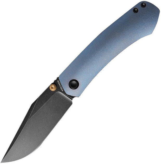 Vosteed Vallhund Framelock Blue Ti A2102 by Vosteed