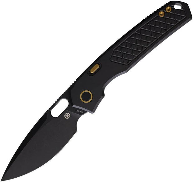 Vosteed Psyop Top Linerlock Ti Black A2201 by Vosteed