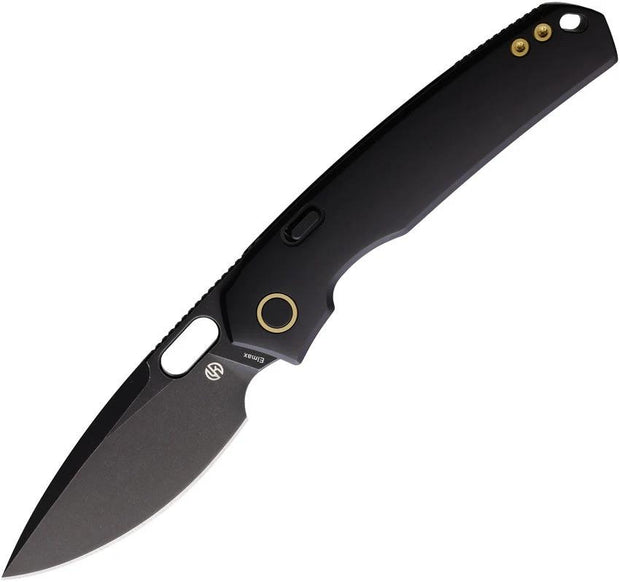 Vosteed Psyop Top Linerlock Ti Black A2203 by Vosteed