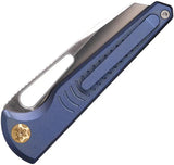 Vosteed Gavko Leopard Top Linerlock Knife - Titanium Handle With Bohler M390 Blade For EDC Enthusiasts by Vosteed