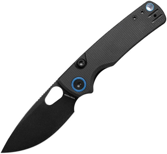Vosteed Porcupine Top Linerlock Black A2601 by Vosteed