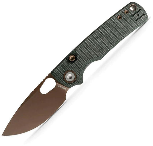 Vosteed Porcupine Top Linerlock Green A2609 by Vosteed