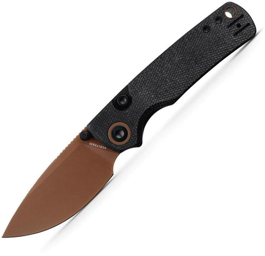 Vosteed Porcupine Top Linerlock BlkMic A2610 by Vosteed