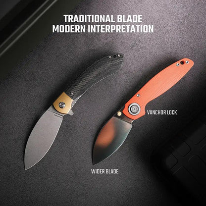 Vosteed Shilin Cutter Vanchor Lock A2801 - Premium EDC Pocket Knife With Secure Lockup And Versatile Deployment by Vosteed