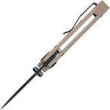 Vosteed Shilin Cutter Vanchor Lock Knife - Secure Lockup And Versatile Deployment With Front And Back Flippers by Vosteed