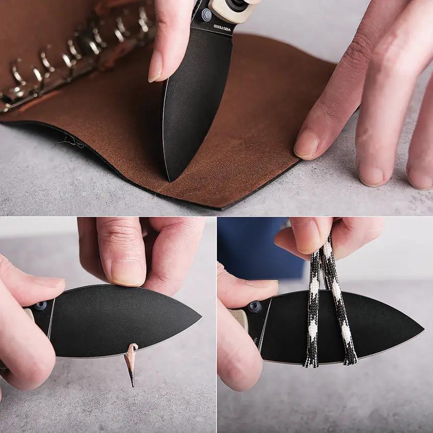 Vosteed Shilin Cutter Vanchor Lock Knife - Secure Lockup And Versatile Deployment With Front And Back Flippers by Vosteed