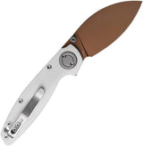 Vosteed Shilin Cutter EDC Knife - Vanchor Lock Front Flipper Thumb Stud For Secure Everyday Carry by Vosteed