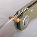 Vosteed Shilin Cutter Folding Knife - Vanchor Lock For Secure, Quick Deployment And Premium Stainless Steel Blade by Vosteed