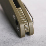 Vosteed Shilin Cutter Folding Knife - Vanchor Lock For Secure, Quick Deployment And Premium Stainless Steel Blade by Vosteed