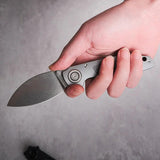 Vosteed Shilin Cutter Vanchor Lock EDC Knife - Lightweight Elmax Blade With Extended Tang by Vosteed