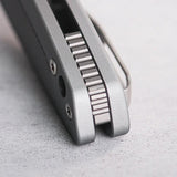Vosteed Shilin Cutter Vanchor Lock EDC Knife - Lightweight Elmax Blade With Extended Tang by Vosteed