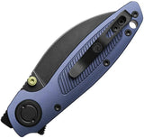 Vosteed Shilin Cutter Vanchor Lock A2806 Folding Knife - Elmax Blade And Purple Aluminum Handle For EDC Enthusiasts by Vosteed