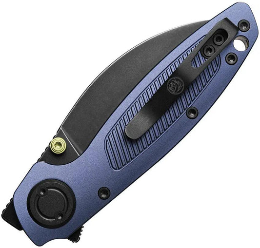 Vosteed Shilin Cutter Vanchor Lock A2806 Folding Knife - Elmax Blade And Purple Aluminum Handle For EDC Enthusiasts by Vosteed