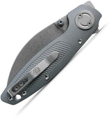 Vosteed Shilin Cutter Vanchor Lock Knife Left Hand Version - Premium Elmax Blade For Precise Everyday EDC Tasks by Vosteed