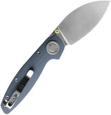 Vosteed Shilin Cutter Vanchor Lock Knife 2.9 Inch Satin 154CM Blade G10 Blue EDC Pro - Secure Lockup For Daily Carry by Vosteed