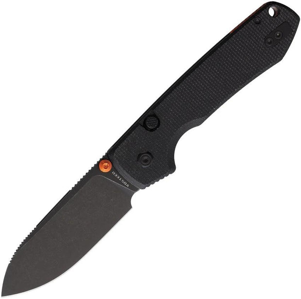 Vosteed Raccoon Top Linerlock Black A2902 by Vosteed