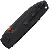 Vosteed Raccoon Top Linerlock Knife - 14C28N Sandvik Blade With Black Micarta Handle For EDC by Vosteed