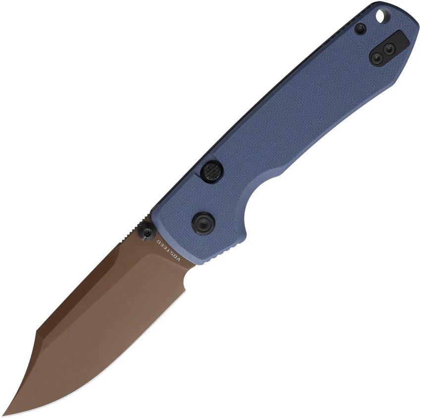 Vosteed Raccoon Top Linerlock Blue A2909 by Vosteed