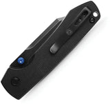 Vosteed Raccoon Top Linerlock Knife - Premium Sandvik 14C28N Bowie Blade for EDC by Vosteed
