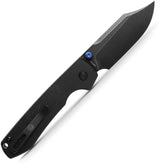 Vosteed Raccoon Top Linerlock Knife - Premium Sandvik 14C28N Bowie Blade for EDC by Vosteed