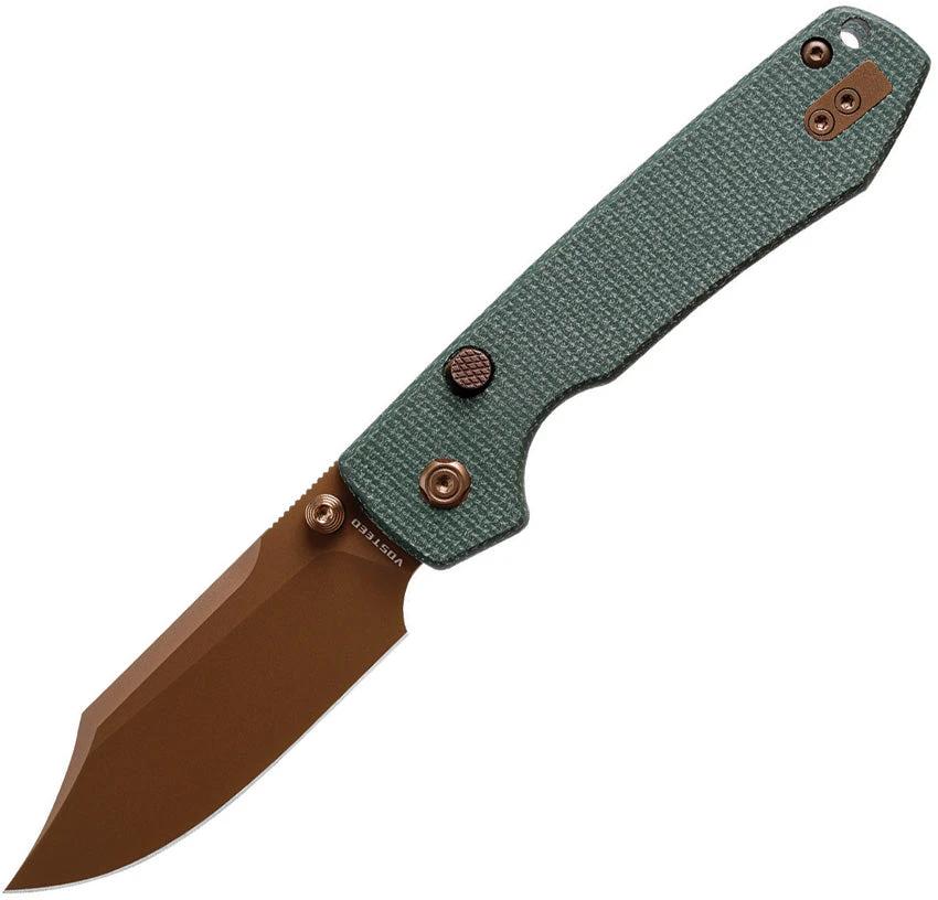 Vosteed Raccoon Top Linerlock Green A2922 by Vosteed