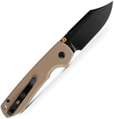 Vosteed Raccoon Top Linerlock Knife For EDC Enthusiasts With 14C28N Sandvik Blade And G10 Handle by Vosteed