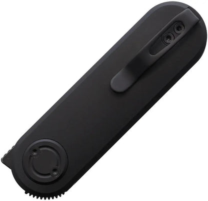 Vosteed Corgi V Vanchor Lock Knife - Premium 14C28N Sandvik Blade With Black Aluminum Handle For EDC by Vosteed
