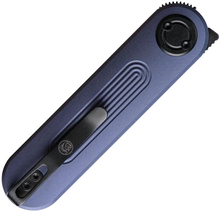 Vosteed Corgi-V Vanchor Lock Folding Knife - S35VN Blade Blue Aluminum Handle For EDC Enthusiasts by Vosteed