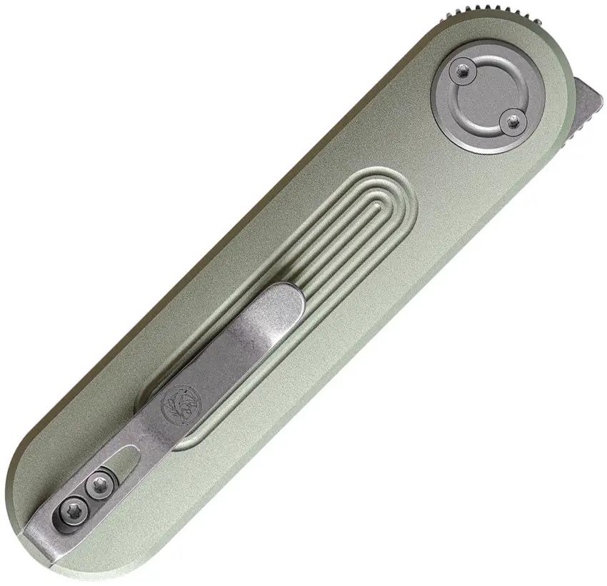 Vosteed Corgi-V Vanchor Lock Knife - Green Aluminum Handle With S35VN 3in Blade For EDC Enthusiasts by Vosteed