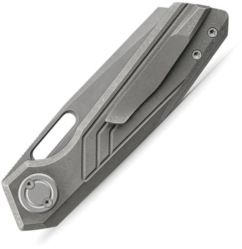 Vosteed Xeno Vanchor Lock Gray A3801 Knife For EDC Enthusiasts With Precision Craft by Vosteed