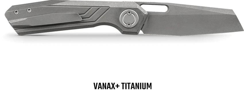 Vosteed Xeno Vanchor Lock Gray A3801 Knife For EDC Enthusiasts With Precision Craft by Vosteed