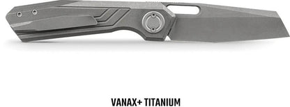 Vosteed Xeno Vanchor Lock Gray A3801 Knife For EDC Enthusiasts With Precision Craft by Vosteed