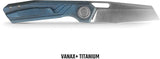Vosteed Xeno A3802 Vanchor Lock Blue Pen For Collectors And Professionals Premium Craftsmanship by Vosteed